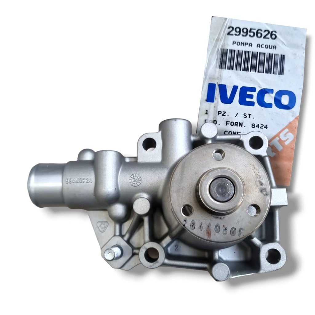 BOMBA DE AGUA MOTOR IVECO DAILY 40.10 MILITAR CON CADENA DE TIEMPO