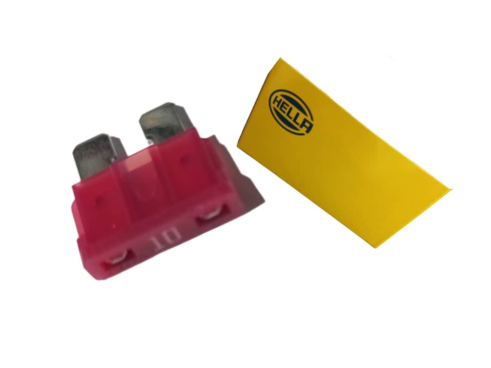 FUSIBLE AMERICANO 10 Amps. ROJO