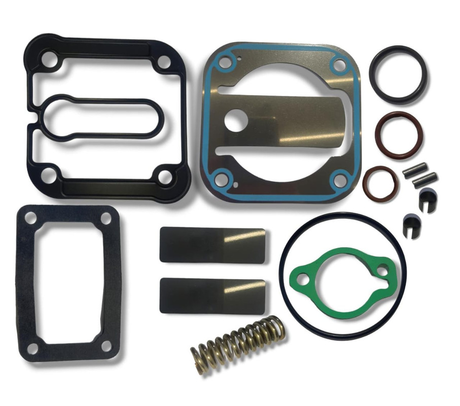 KIT EMPACADURA COMPRESOR AIRE FOR CARGO 815 CON RESORTE
