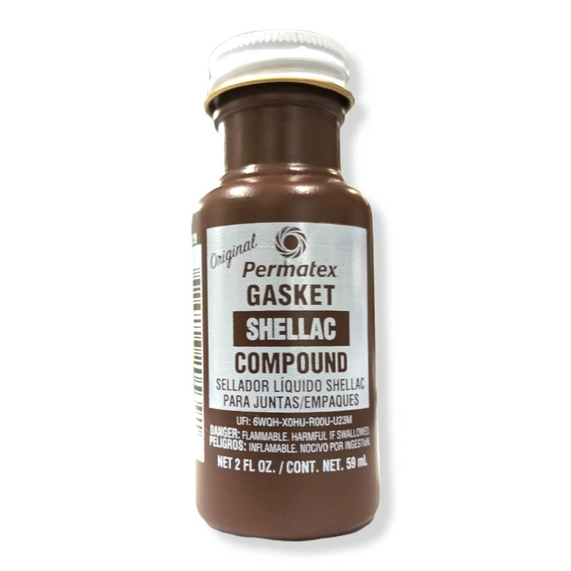 SELLADOR LIQUIDO PARA EMPACADURA GOMA LACA PERMATEX 59ml.