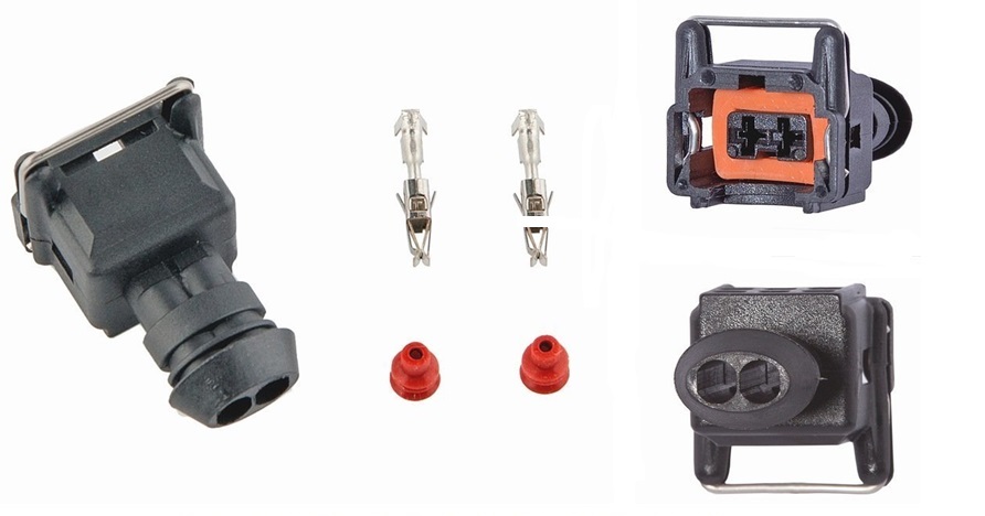 CONECTOR ELECTRICO 2 VIAS STRALIS / TRAKKER / TECH