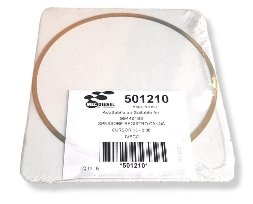 ESPESOR CAMISA CILINDRO SP:0,08mm DORADO - METAL "STRALIS / TRAKKER"