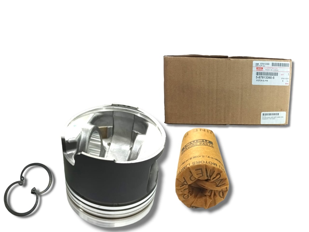 PISTON STD MOTOR CON PASADOR ISUZU NPR 4HF1 SIN TURBO