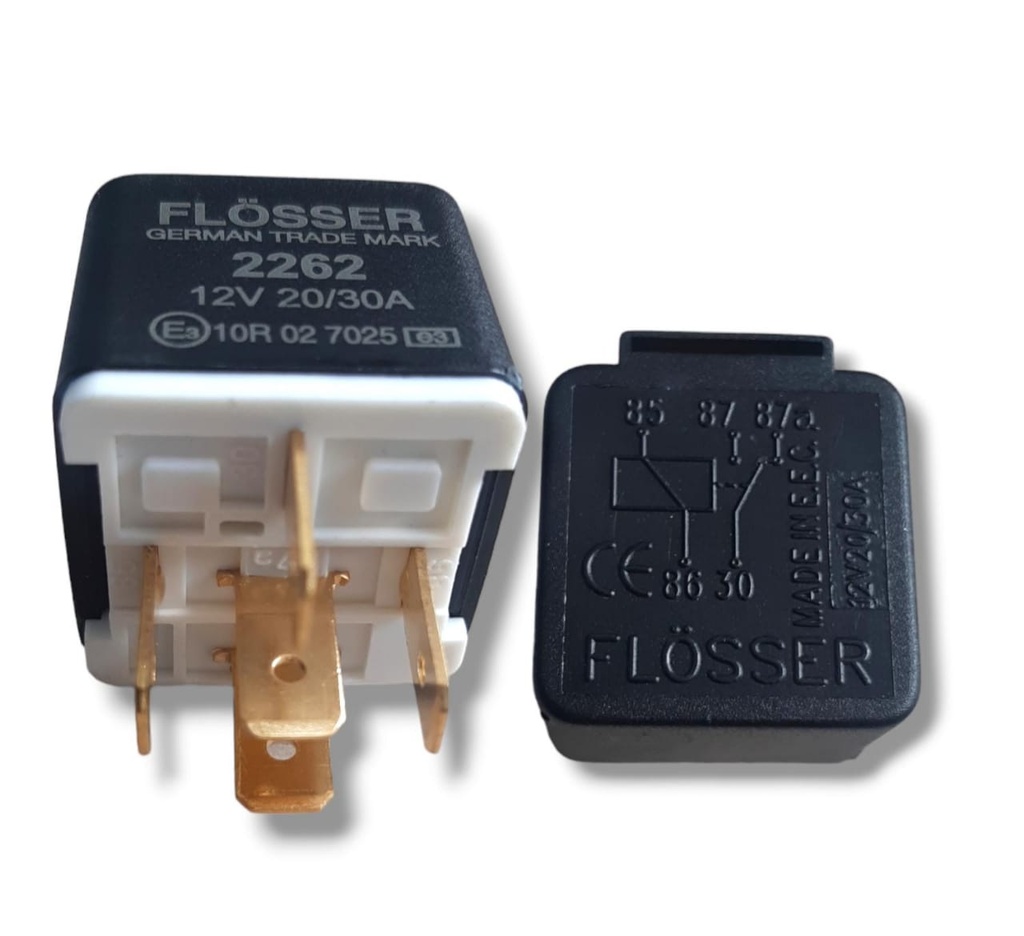 RELE 5 PATAS 87a 12 Volts. 20/30 Amp. 2262 FLOSSER