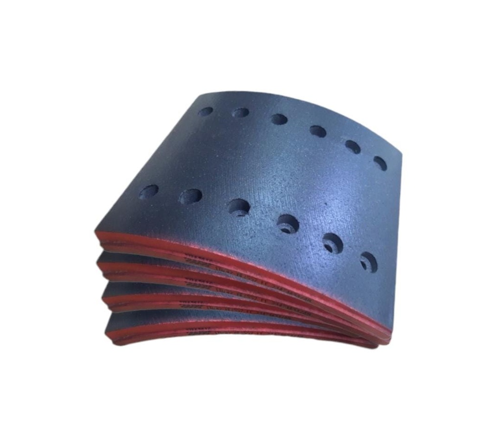 JGO. BANDAS DE FRENO DELANTERA IVECO TECTOR "FRASLE"