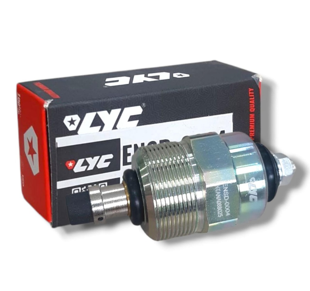 VALVULA SELENOIDE APAGADO MOTOR 24 VOLTS. IVECO EURO CARGO / JAC 1061