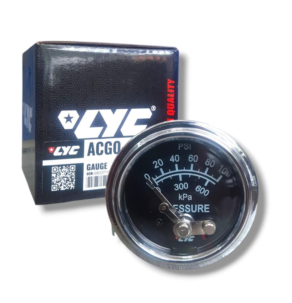 RELOJ PRESION DE ACEITE -100 TIPO MURPHI 2 AGUJAS UNIVERSAL