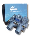 VALVULA 4 VIAS TIPO WABCO FORD CARGO 815 / 1721 / IVECO TECTOR