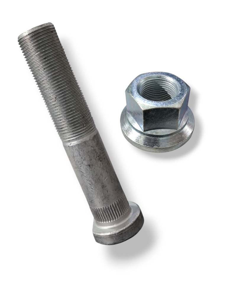 ESPARRAGO CON TUERCA RUEDA TRASERA 22x1.5x115mm IVECO TRAKKER / TECTOR / STRALIS