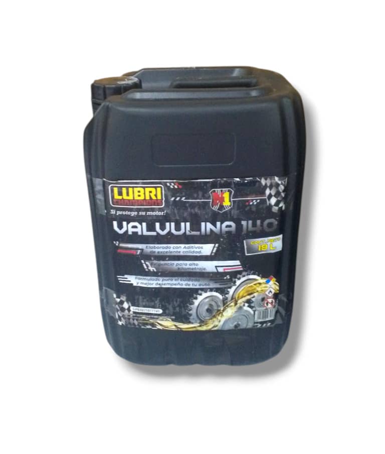 ACEITE VALVULINA W140 LUBRICHAMPIONS PAILA 19Lts.Lts.