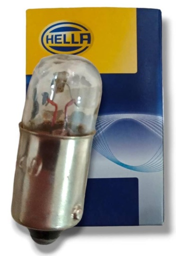 [3893] BOMBILLO TIPO BALA 12V 4W TUBULAR