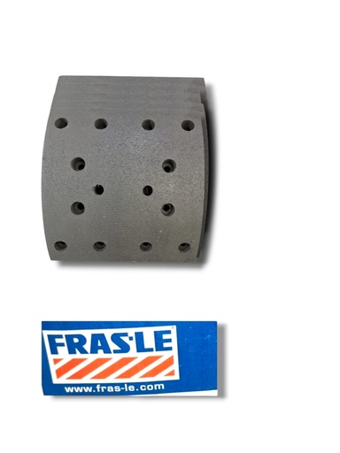 [AS19116/119.00] JUEGO DE BANDAS FRENO TRASERA IVECO EURO TECH / STRALIS / TRAKKER  "INCOMPLETO"