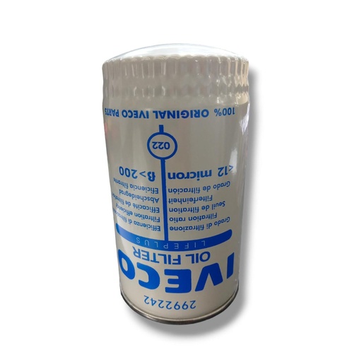 [2992242-IT] FILTRO DE ACEITE MOTOR IVECO TECTOR / CASE / NEW HOLLAND