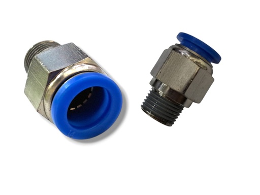 [PC14MM-06PTL] PRESTOLOK CONEXION UNION RAPIDA MANGUERA 14mm. MACHO NPT 3/8